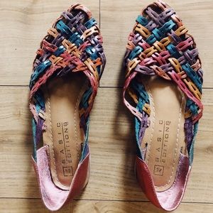 Multicoloured Huaraches Sandals